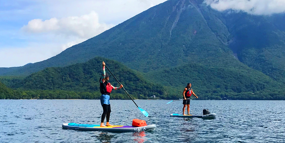 中禅寺湖サップツアー